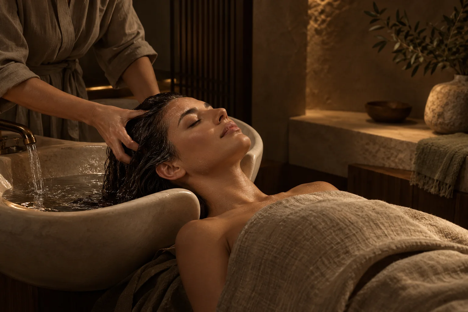 Experiencia Head Spa en MŎMA Beauty Studio Nerja